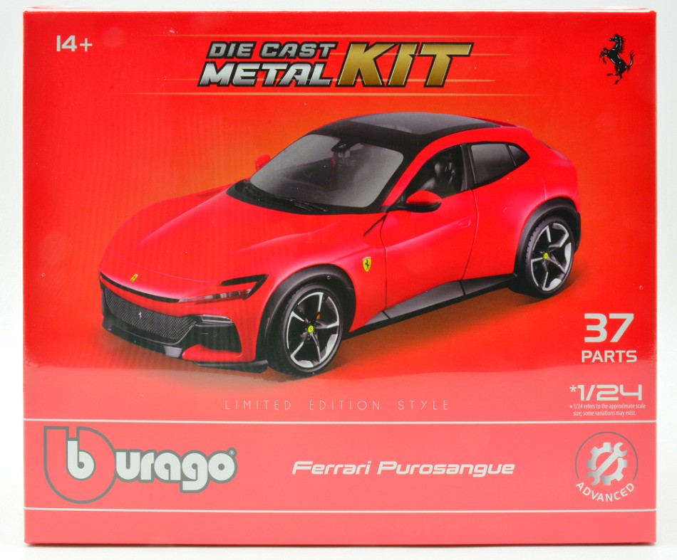 Ferrari Purosangue Kit 1:24 DS Modellismo Ferrari Purosangue Kit scala 1:24 Burago