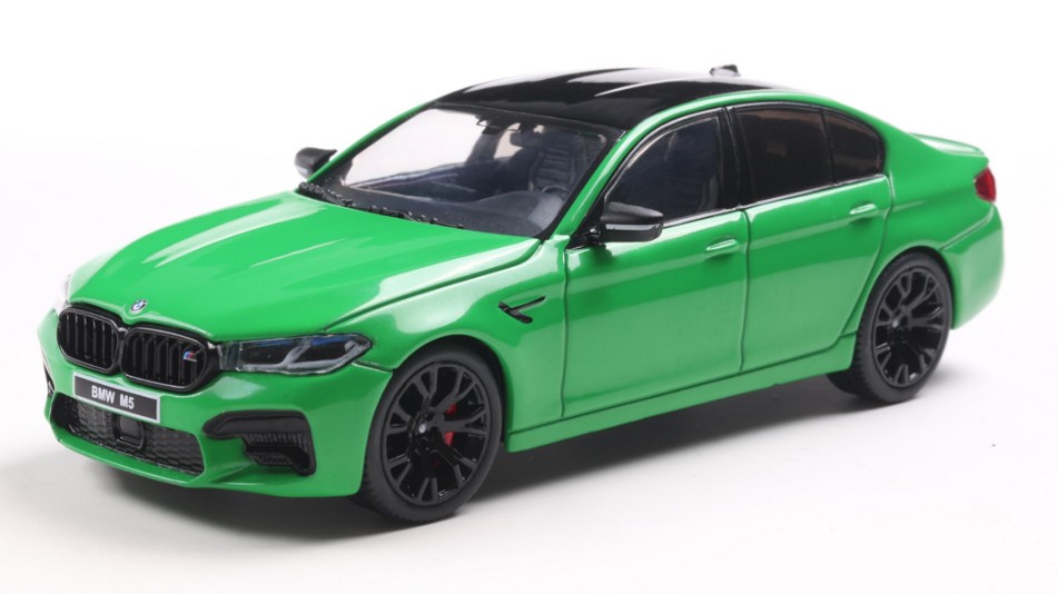 BMW M5 Competition 2022 Signal Green 1:43 DS Modellismo BMW M5 Competition 2022 Signal scala 1:43