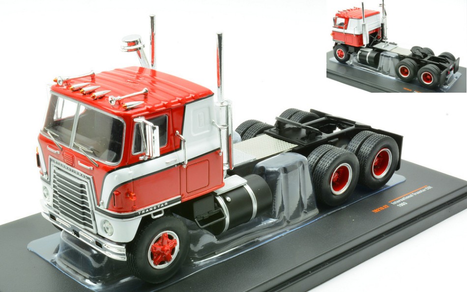 International Transtar Coe 1976 Red/White 1:43 DS Modellismo International Transtar Coe 1976 scala 1:43