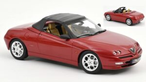 Alfa Romeo Spider 1999 Proteo Red scala 1:18