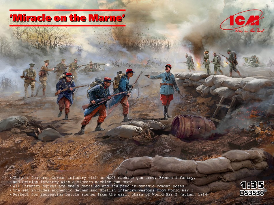 Miracle on the Marne Kit 1:35 DS Modellismo Miracle on Marne Kit scala 1:35 ICM
