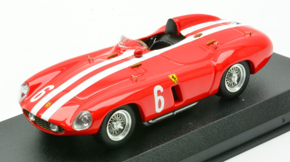 FERRARI 750 MONZA N.6 3rd Adac-Eifel-Rennen NURBURGRING 1955 M.GREGORY DS Modellismo Ferrari 750 Monza 3rd scala 1:43