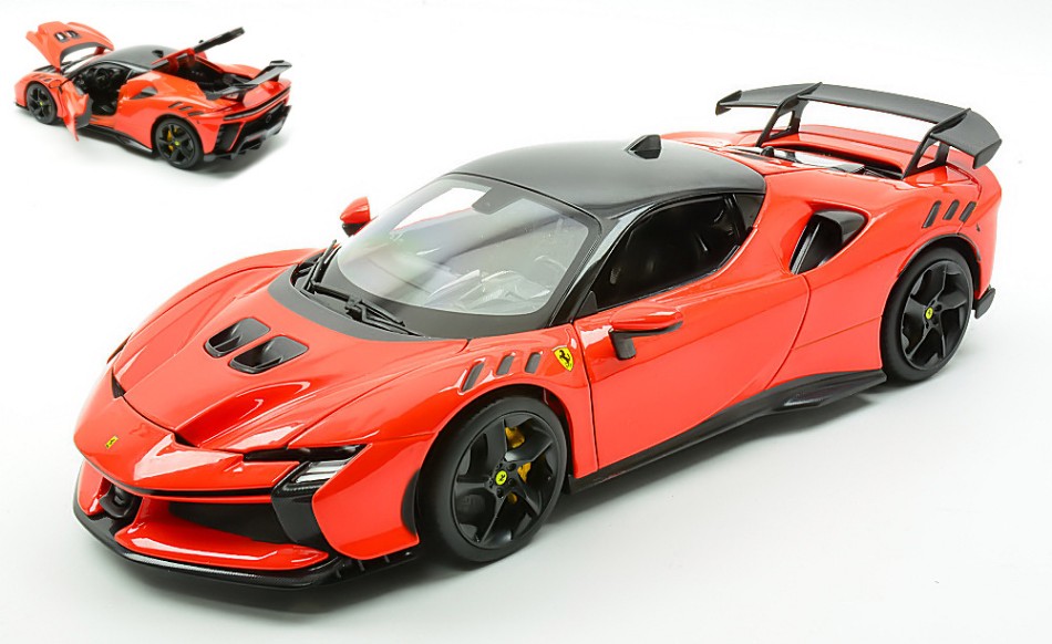 Ferrari Sf90 Xx Stradale Red 1:18 DS Modellismo Ferrari Sf90 Xx Stradale Red scala 1:18