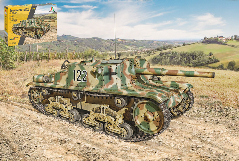 Semovente M42 da 75/34 Upgraded Edition Kit 1:35 DS Modellismo Semovente M42 da 75/34 Upgraded scala 1:35