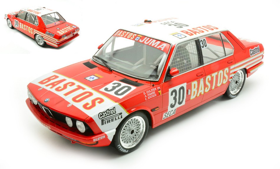 BMW 528i (E28) N.30 24h Spa 1982 Joosen-Hahne 1:18 DS Modellismo BMW 528i 24h Spa 1982 scala 1:18