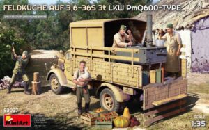 Feldkuche Auf 3,6-36S 3t Lkw scala 1:35
