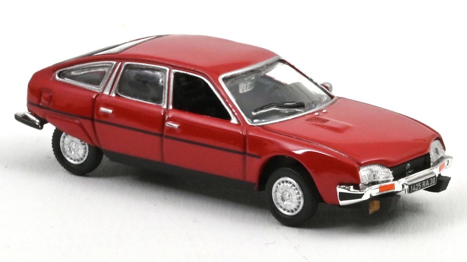 Citroën Cx 2400 Rouge Soleil 1977 Gti 1:87 DS Modellismo Citroën Cx 2400 Rouge Soleil 1977 scala H0