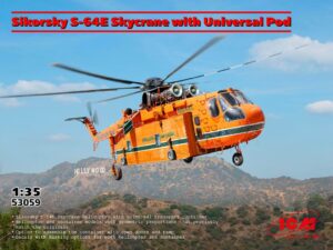 Sikorsky S-64E Skycrane scala 1:35