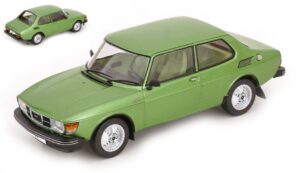 Saab 99 Turbo 1977 Green scala 1:18