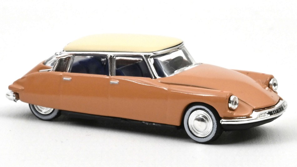 Citroen Ds 19 1959 Beige With White Roof 1:87 DS Modellismo Citroen Ds 19 1959 Beige With White scala H0