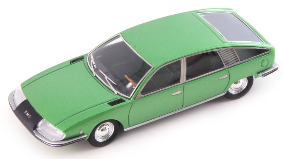 Bmc 1800 Pininfarina 1967 Green 1:43 DS Modellismo Bmc 1800 Pininfarina 1967 Green scala 1:43