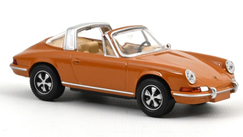 Porsche 911 Targa 1969 Brown Jet-Car 1:43 DS Modellismo Porsche 911 Targa 1969 Brown scala 1:43