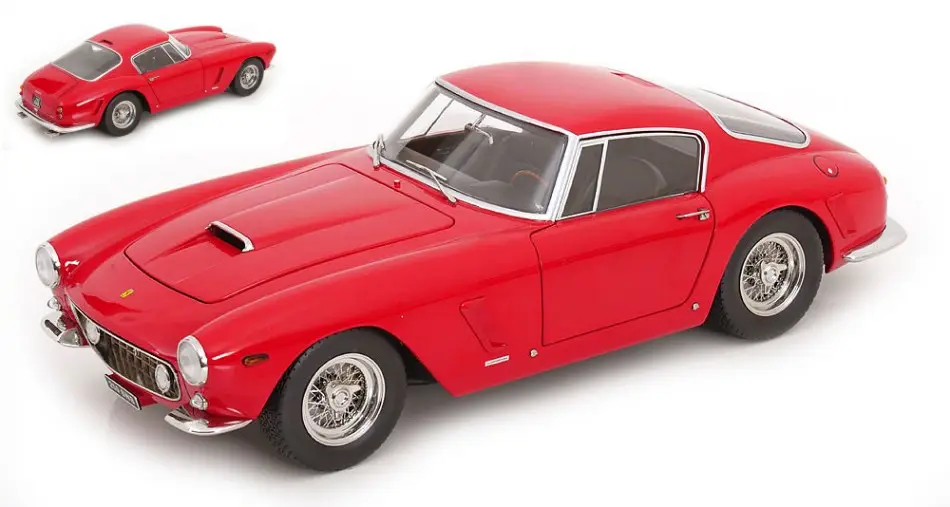 Ferrari 250 GT SWB Passo Corto 1961 Red 1:12 DS Modellismo Ferrari 250 GT Swb Passo Corto scala 1:12