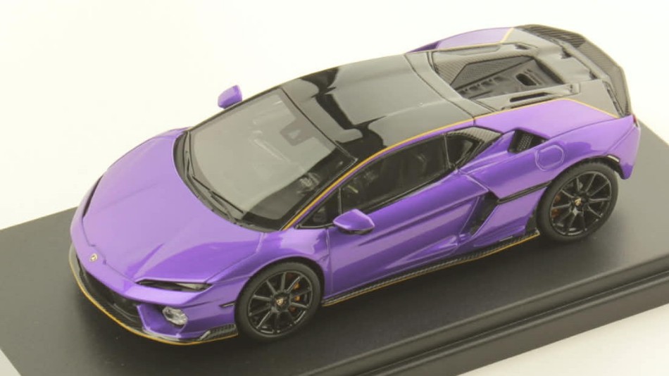 Lamborghini Temerario Package Viola Pasifae 1:43 DS Modellismo Lamborghini Temerario Package scala 1:43
