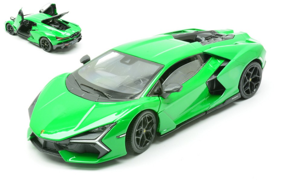 Lamborghini Revuelto Green 1:24 DS Modellismo Lamborghini Revuelto Green scala 1:24 Welly