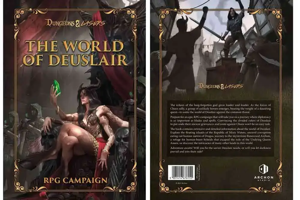 The World OF Deuslair: RPG Campaign DS Modellismo World Deuslair: Rpg Campaign ARCHON GAMES