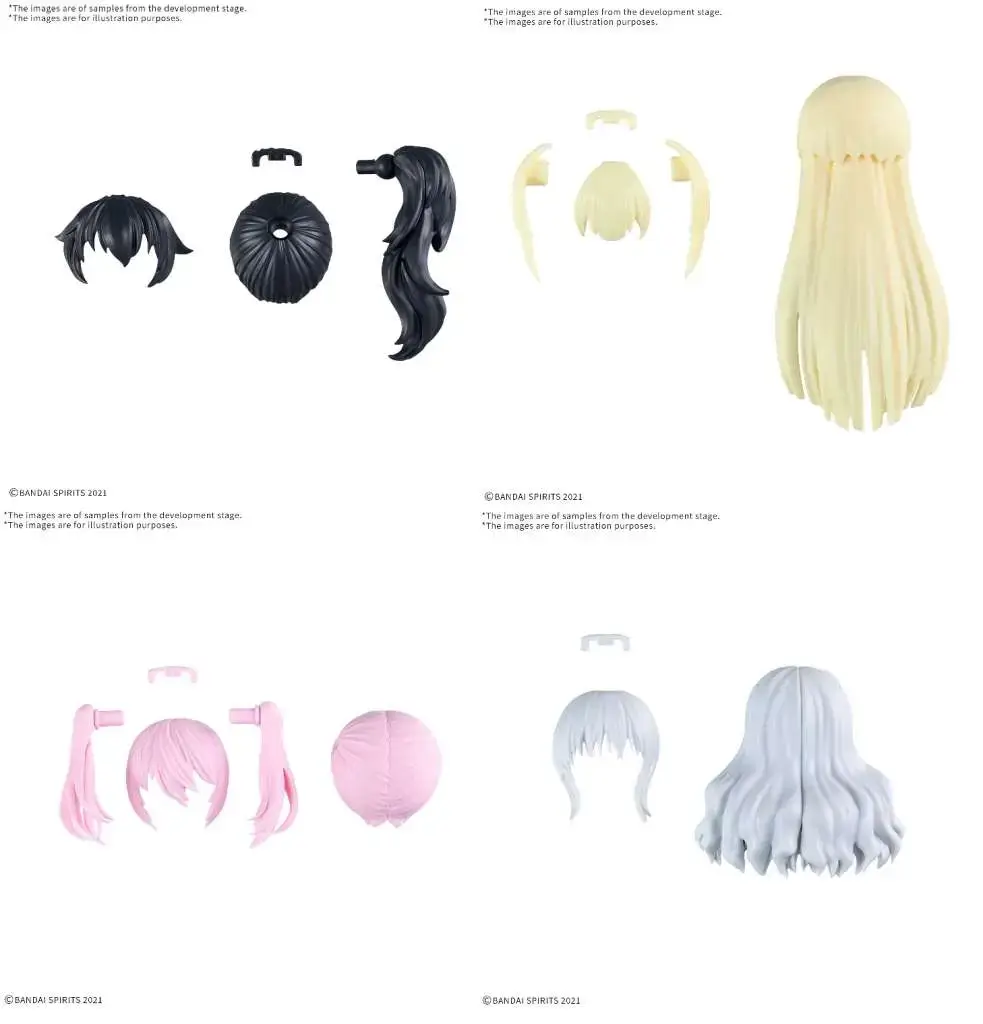 30MS Option Hair Style Parts Vol 11 All 4 Types DS Modellismo 30MS Option Hair Style Parts Vol 11 All 4