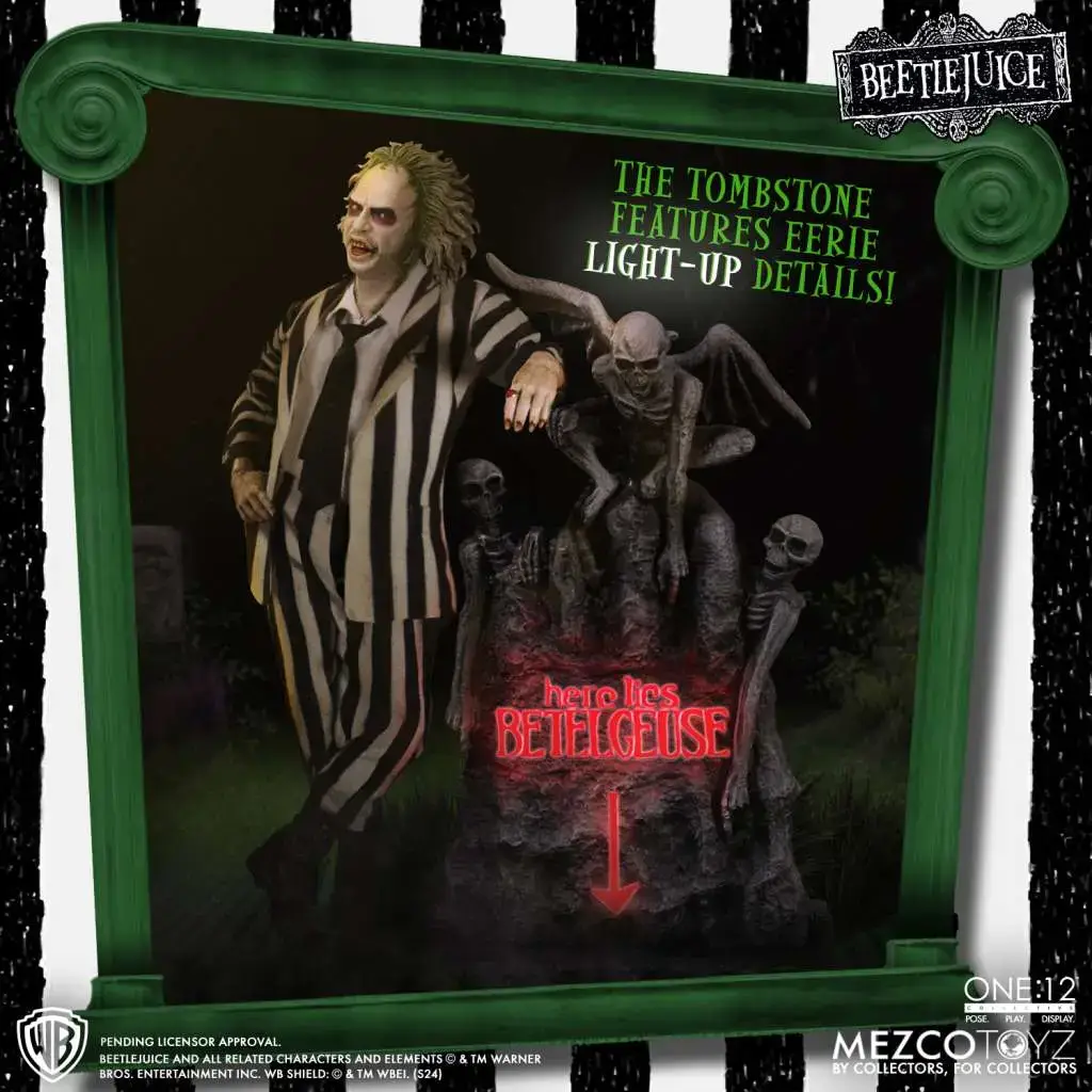 One 12 Collective Beetlejuice Deluxe AF DS Modellismo One 12 Collective Beetlejuice Deluxe Af