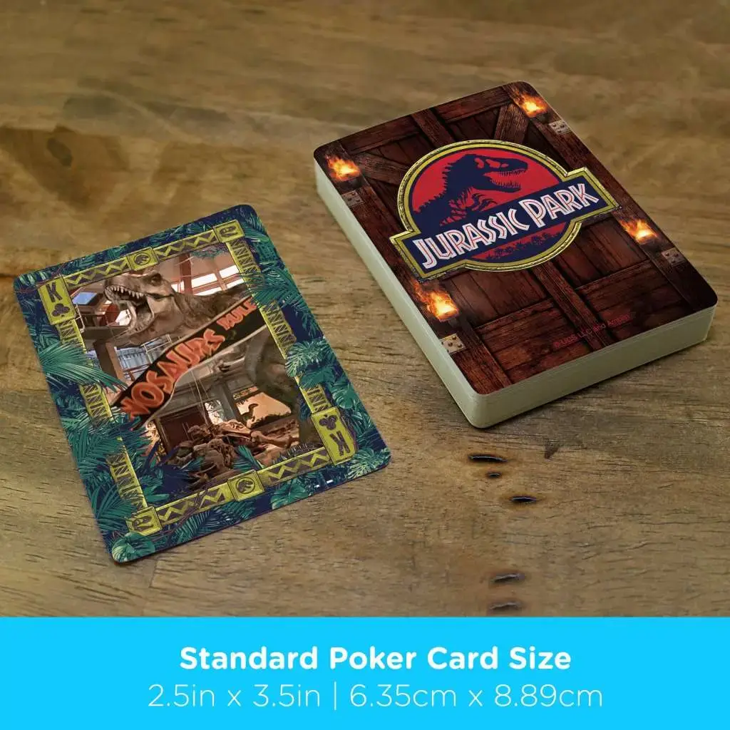 Jurassic Park Playing Cards DS Modellismo Jurassic Park Playing Cards AQUARIUS ENT