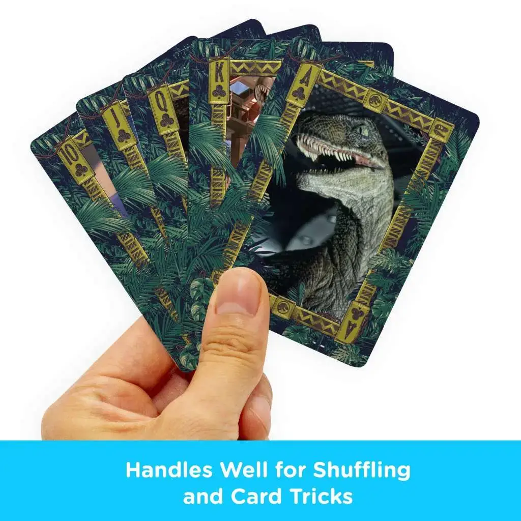 Jurassic Park Playing Cards DS Modellismo Jurassic Park Playing Cards AQUARIUS ENT