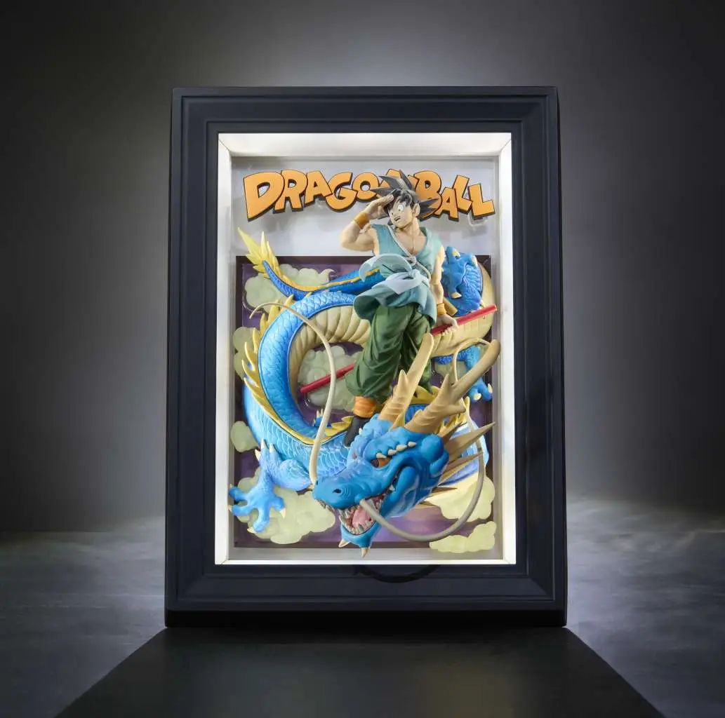 Dragon Ball Son Goku & Dragon Tamashii Art DS Modellismo Dragon Ball Son Goku & Dragon Tamashii Art