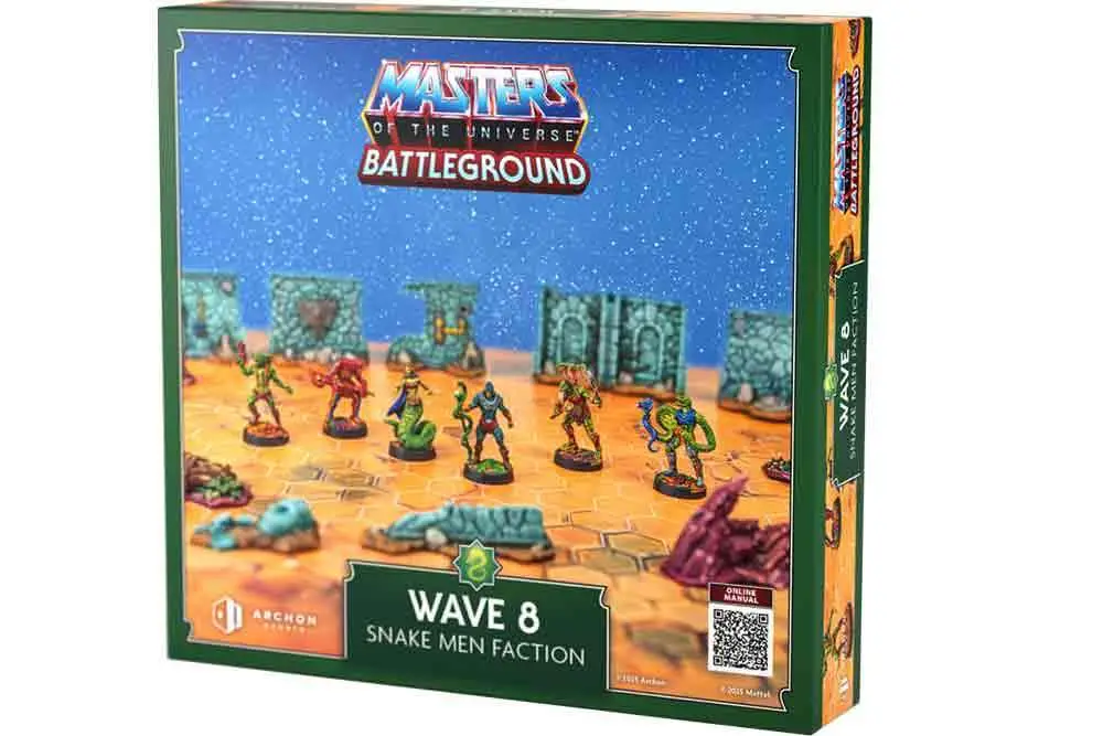 Masters of the Universe Battleground - Wave 8: Snake Men Faction - English Version DS Modellismo Masters Universe Battleground Wave 8: Snake