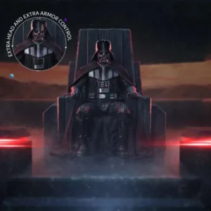 Statua Sw Obi-wan Darth Vader On scala 1/10