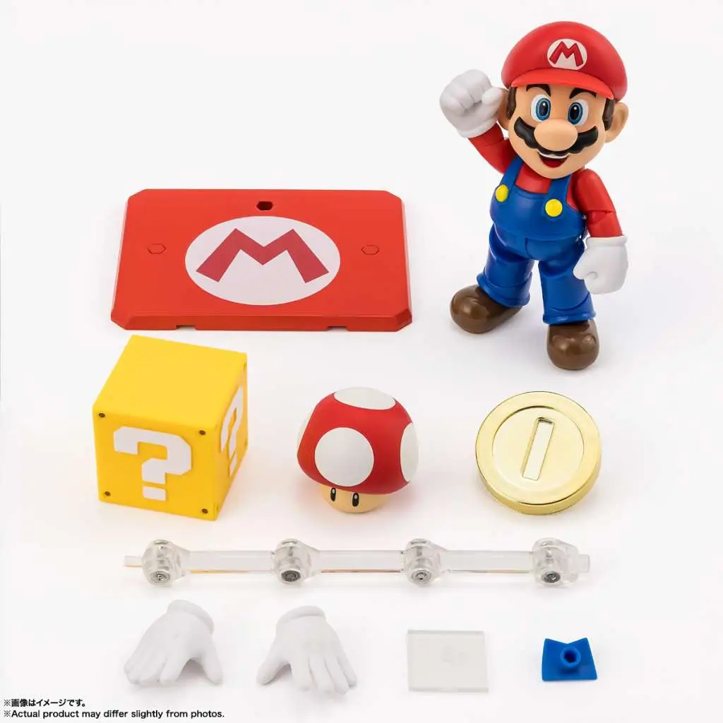 Super Mario Mario SHF DS Modellismo Super Mario Mario Shf BANDAI