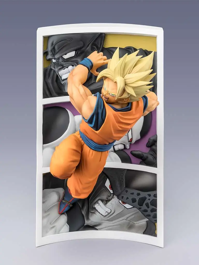 Dragon Ball Z Super Saiyan Son Goku Trail OF Battles Figuarts Zero DS Modellismo Dragon Ball Z Super Saiyan Son Goku Trail