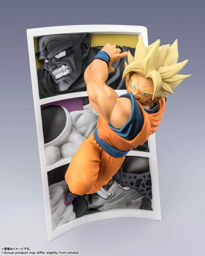 Dragon Ball Z Super Saiyan Son Goku Trail OF Battles Figuarts Zero DS Modellismo Dragon Ball Z Super Saiyan Son Goku Trail