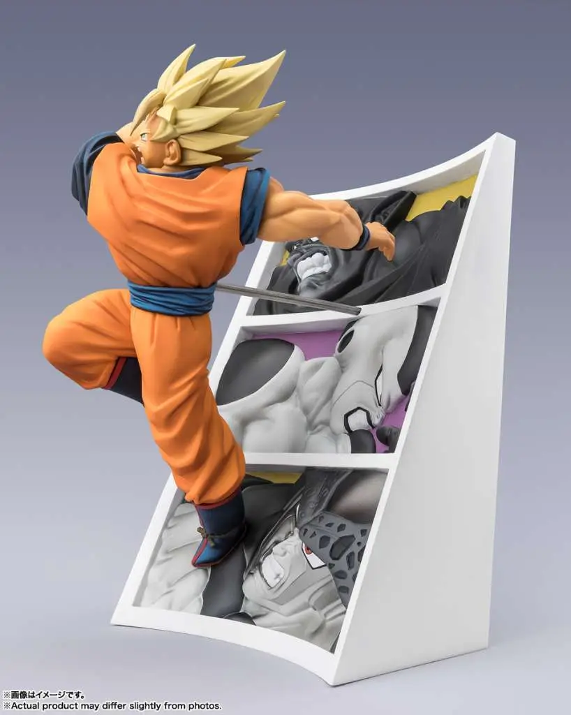 Dragon Ball Z Super Saiyan Son Goku Trail OF Battles Figuarts Zero DS Modellismo Dragon Ball Z Super Saiyan Son Goku Trail