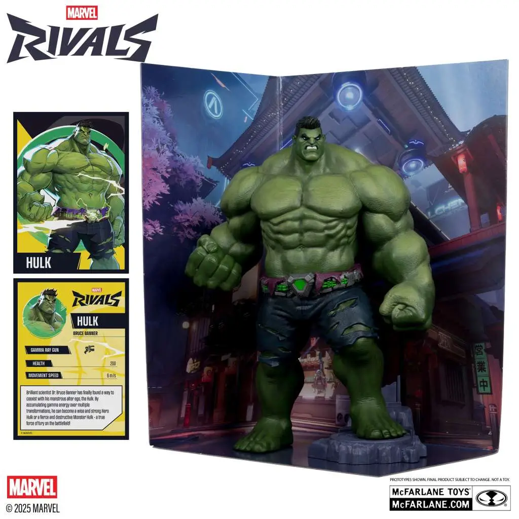 Marvel Rivals Collection 1:6 W1 the Hulk DS Modellismo Marvel Rivals Collection W1 Hulk scala 1:6