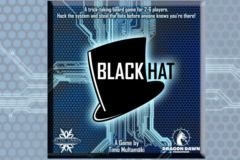 Black Hat Boardgame DS Modellismo Black Hat Boardgame ARTIC UNION