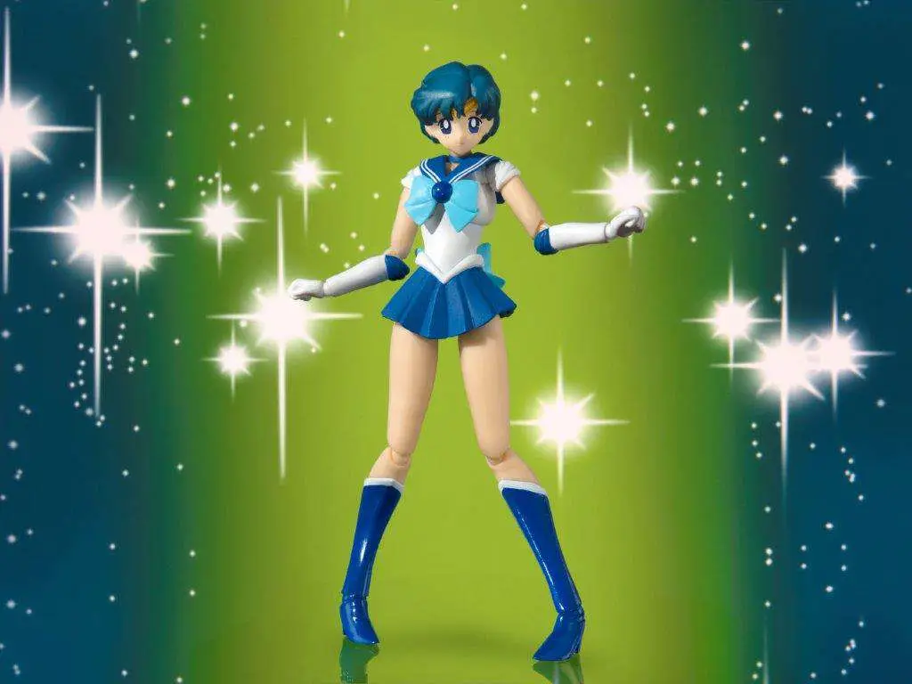 Sailor Mercury Animation Color ED SHF DS Modellismo Sailor Mercury Animation Color Shf BANDAI