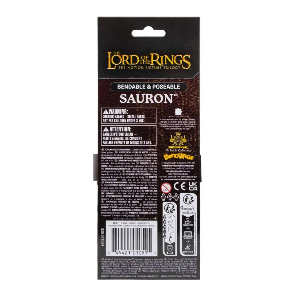 Lotr Sauron Bendyfig DS Modellismo Lotr Sauron Bendyfig NOBLE COLLECTIONS