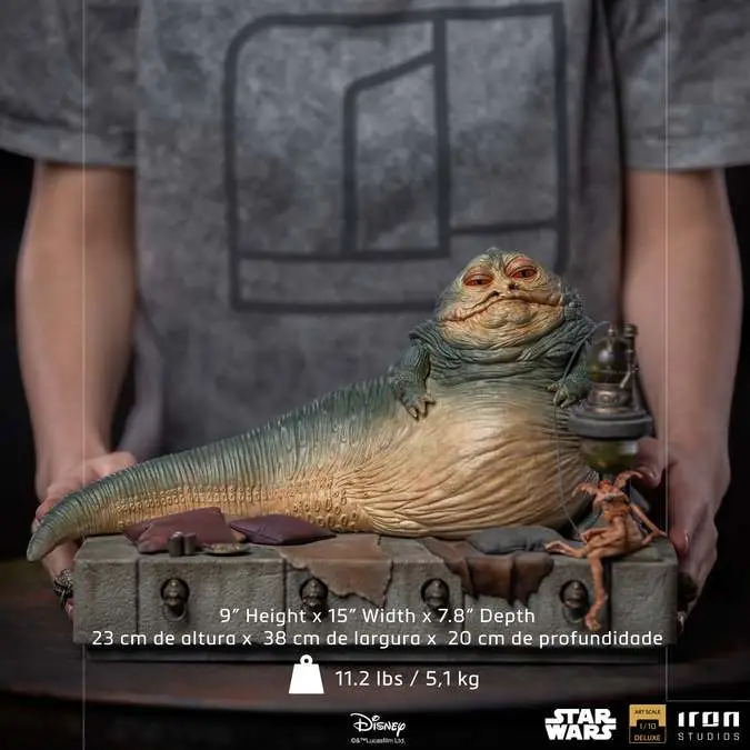 Statua SW Jabba the Hutt Dlx 1/10 DS Modellismo Statua Sw Jabba Hutt Dlx scala 1/10