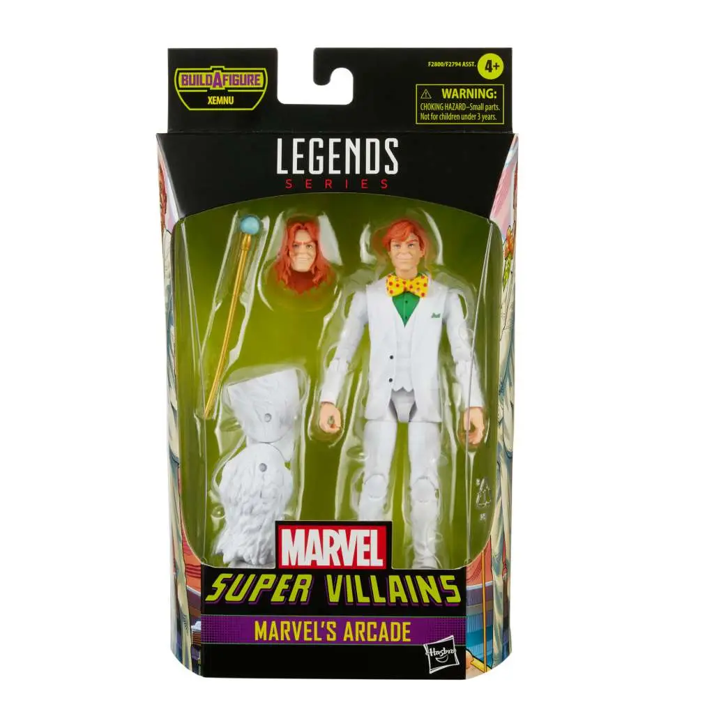 Marvel Legends Villains Arcade AF DS Modellismo Marvel Legends Villains Arcade Af HASBRO