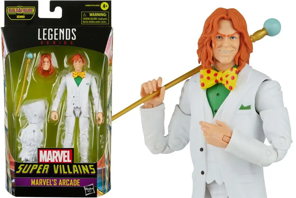 Marvel Legends Villains Arcade AF DS Modellismo Marvel Legends Villains Arcade Af HASBRO