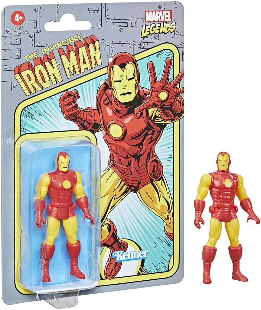 Marvel Legends Retro Iron Man AF DS Modellismo Marvel Legends Retro Iron Man Af HASBRO