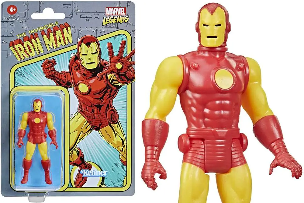 Marvel Legends Retro Iron Man AF DS Modellismo Marvel Legends Retro Iron Man Af HASBRO