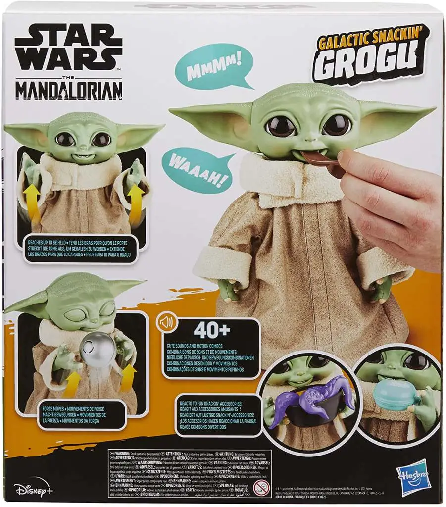 SW the Mandalorian Child Gal Snack Anim. DS Modellismo Sw Mandalorian Child Gal Snack Anim. HASBRO