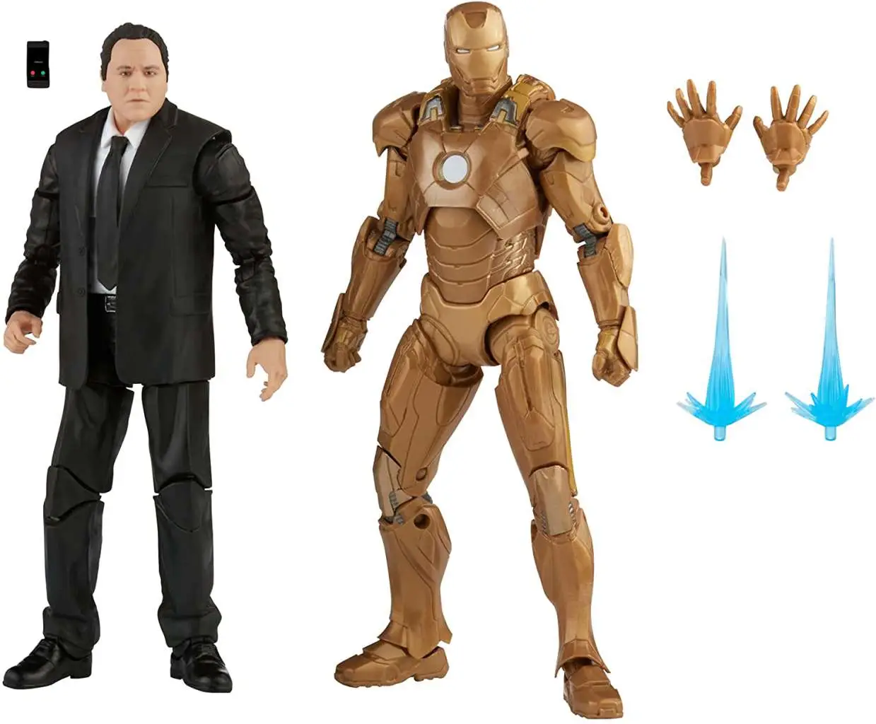 ML IS Happy Hogan & Iron Man Mkxxi AF DS Modellismo Ml Is Happy Hogan & Iron Man Mkxxi Af HASBRO