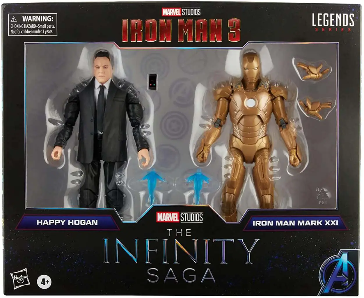 ML IS Happy Hogan & Iron Man Mkxxi AF DS Modellismo Ml Is Happy Hogan & Iron Man Mkxxi Af HASBRO