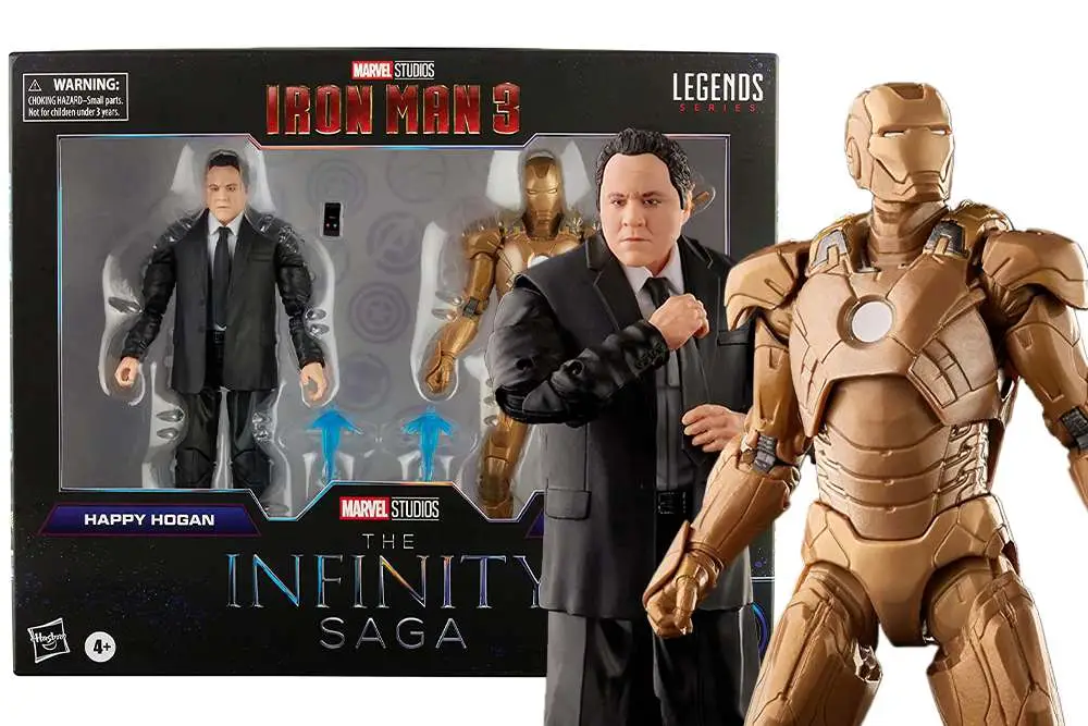 ML IS Happy Hogan & Iron Man Mkxxi AF DS Modellismo Ml Is Happy Hogan & Iron Man Mkxxi Af HASBRO