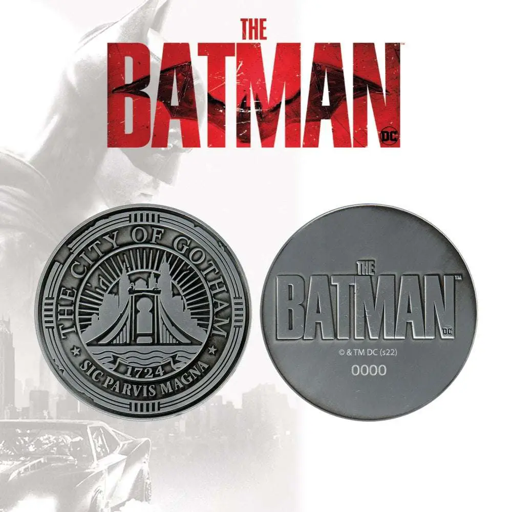 The Batman Gotham in metallo Medallion Ltd ED DS Modellismo Batman Gotham in metallo Medallion Ltd