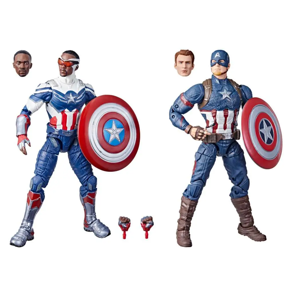 Marvel Legends Captain America 2 Pack AF DS Modellismo Marvel Legends Captain America Af HASBRO