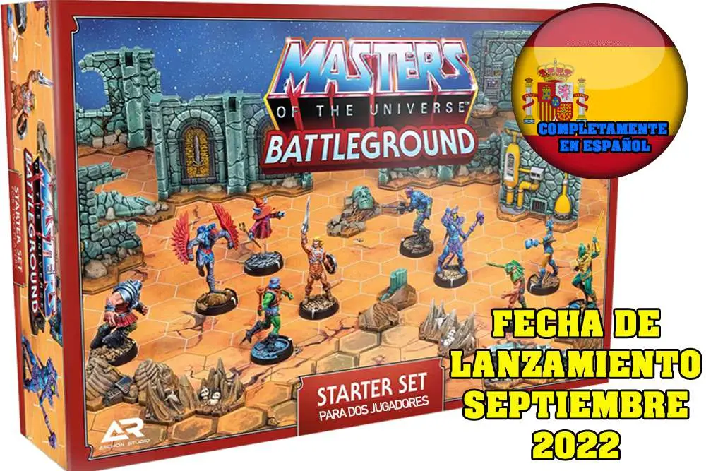 Masters Of The Universe: Battleground - Starter Set Edición Española DS Modellismo Masters Universe: Battleground Starter