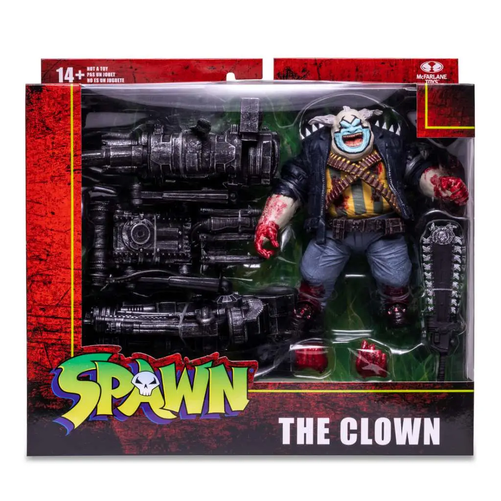 Spawn the Clown Bloody DLX Set DS Modellismo Spawn Clown Bloody Dlx MCFARLANE TOYS