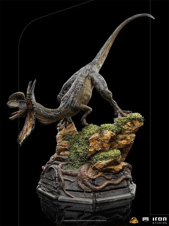 Statua JW Dilophosaurus 1/10 DS Modellismo Statua Jw Dilophosaurus scala 1/10