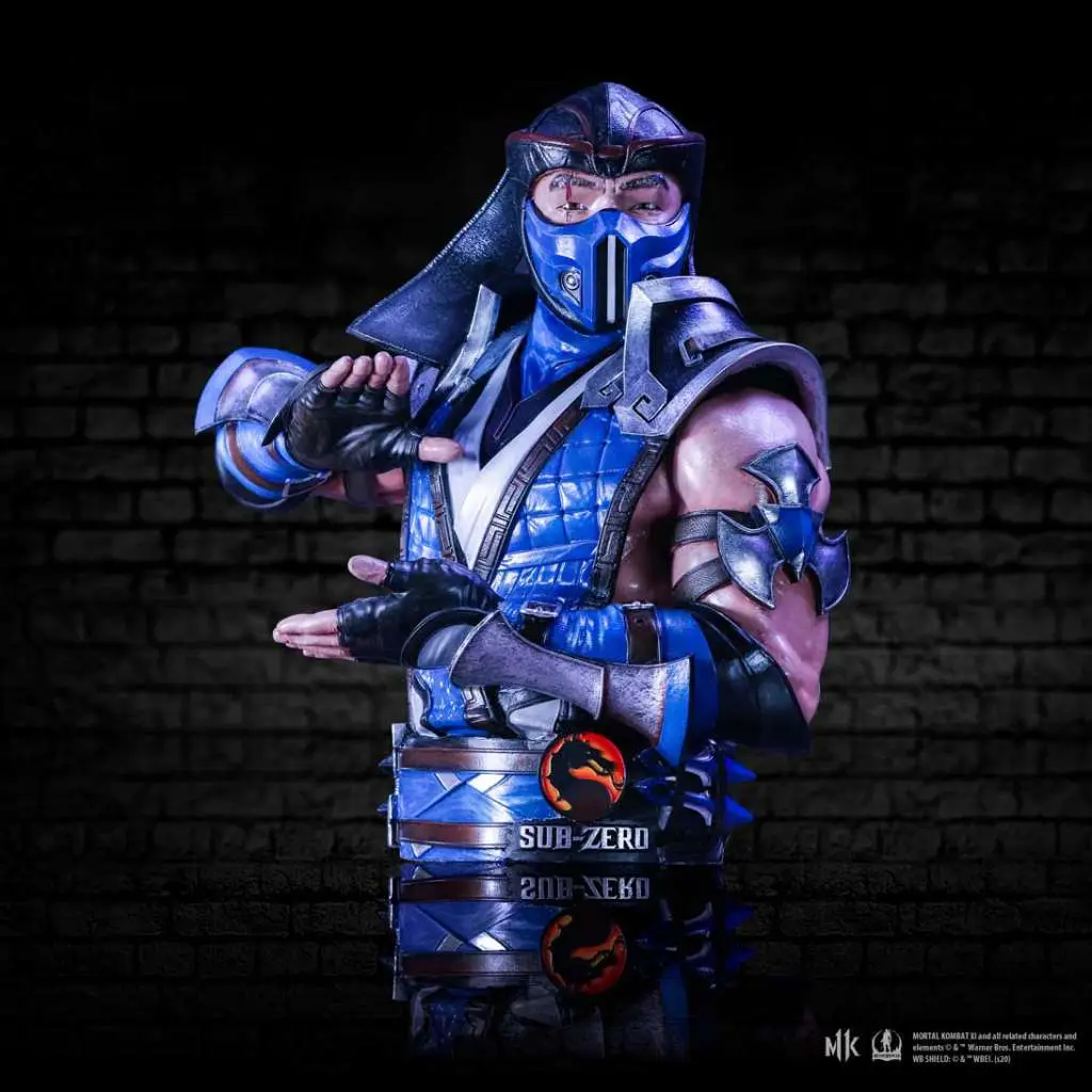Mortal Kombat Sub-zero Bust DS Modellismo Mortal Kombat Sub-zero Bust NEMESIS NOW